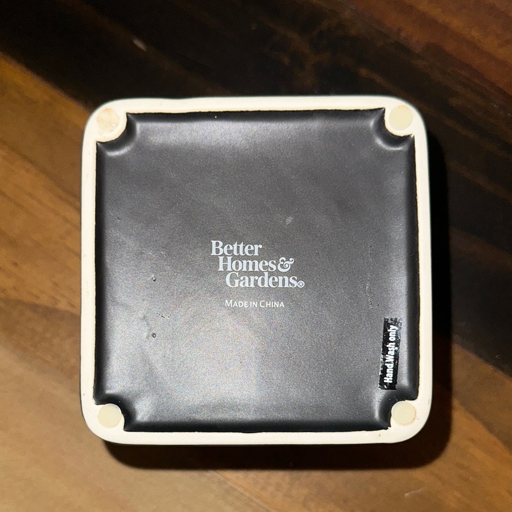 Better Homes and Gardens Black Storage Box With Cork Lid Set of 3 - Picture 4 of 4